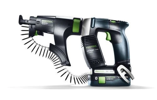 Festool DURADRIVE DWC 18-2500 HPC4,0 I-Plus 18V Li-Ion Accu Bandschroefmachine Set (2x4,0Ah) In Systainer - 18Nm - 55mm - Koolborstelloos - 576498 - Afbeelding 4