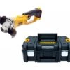 DeWalt DCG412NT 18V Li-Ion Accu Haakse Slijper Body In TSTAK - 125mm - DCG412NT-XJ