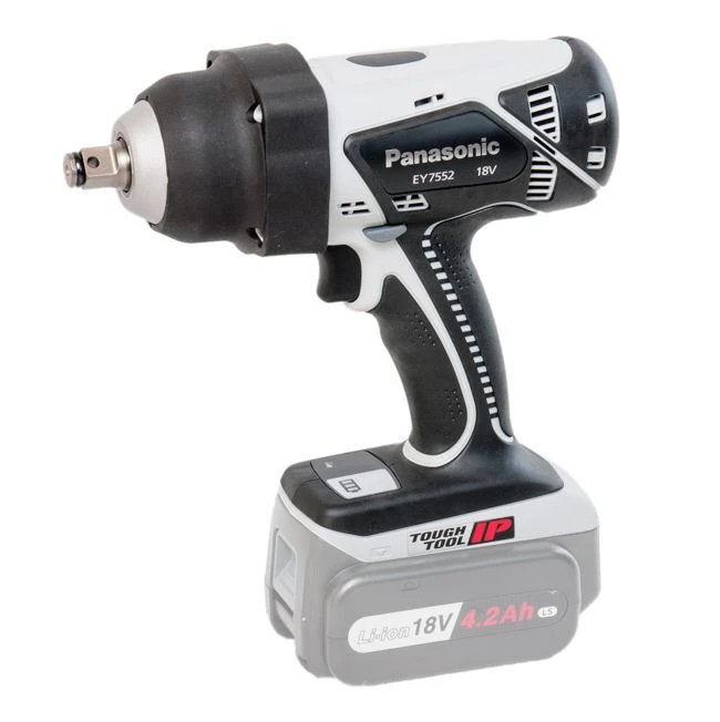 Panasonic EY7552X 18V Li-Ion Accu Slagmoersleutel Body - 470Nm - 1/2" - Koolborstelloos