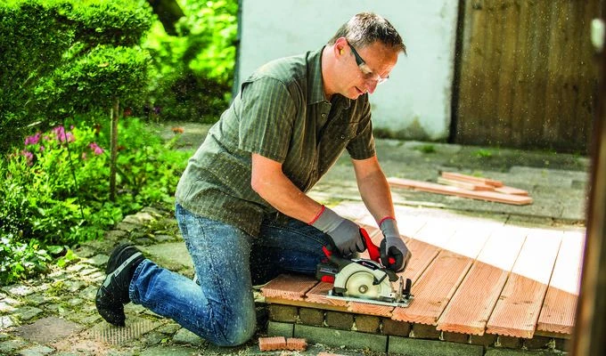 Einhell TE-CS 18/165-1 Li 18V Li-Ion Accu Handcirkelzaag Set - 165mm (met 2.5Ah Accu Starterset) - Afbeelding 2