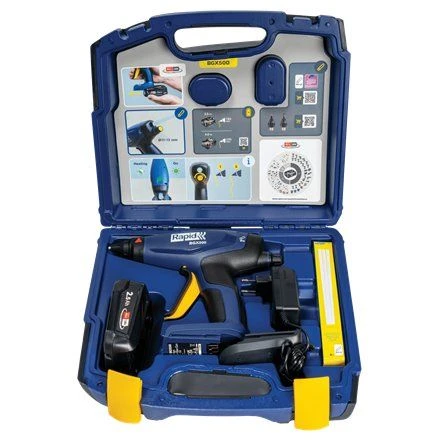 Rapid BGX500 18V Li-ion Accu Lijmpistool Set (2.5Ah Accu) In Koffer- Power4All - Afbeelding 5