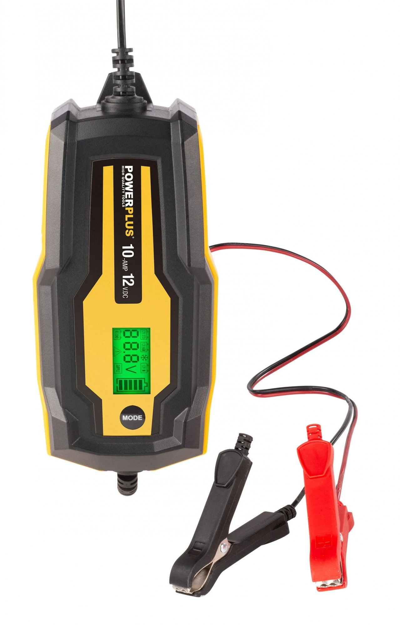 Powerplus POWX4207 Slimme Batterijlader - 160W/10A/200Ah - Afbeelding 2