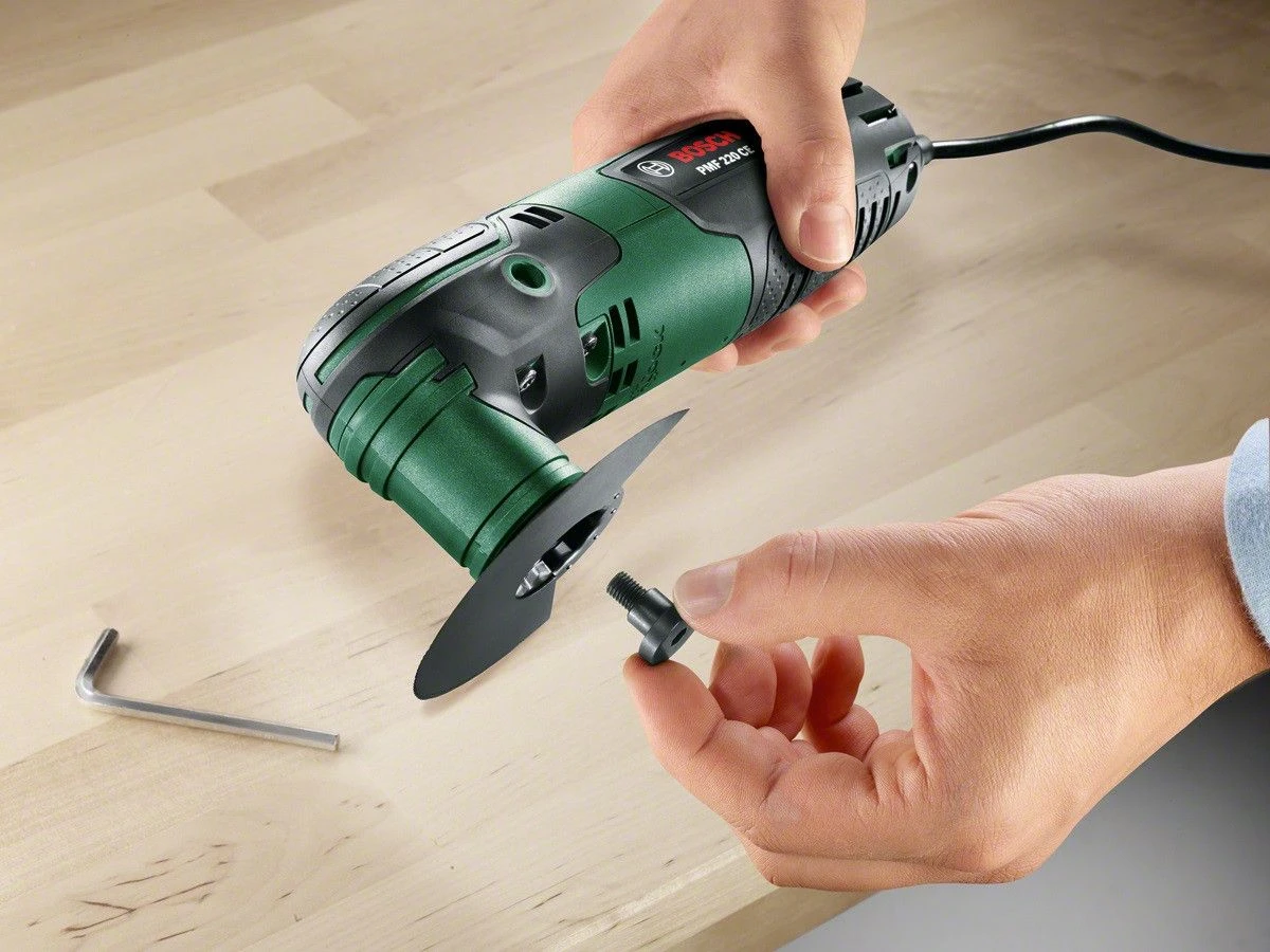Bosch PMF 220 CE Multitool + 6-delige Accessoiresset In Koffer - 220 W - 0603102000 - Afbeelding 3