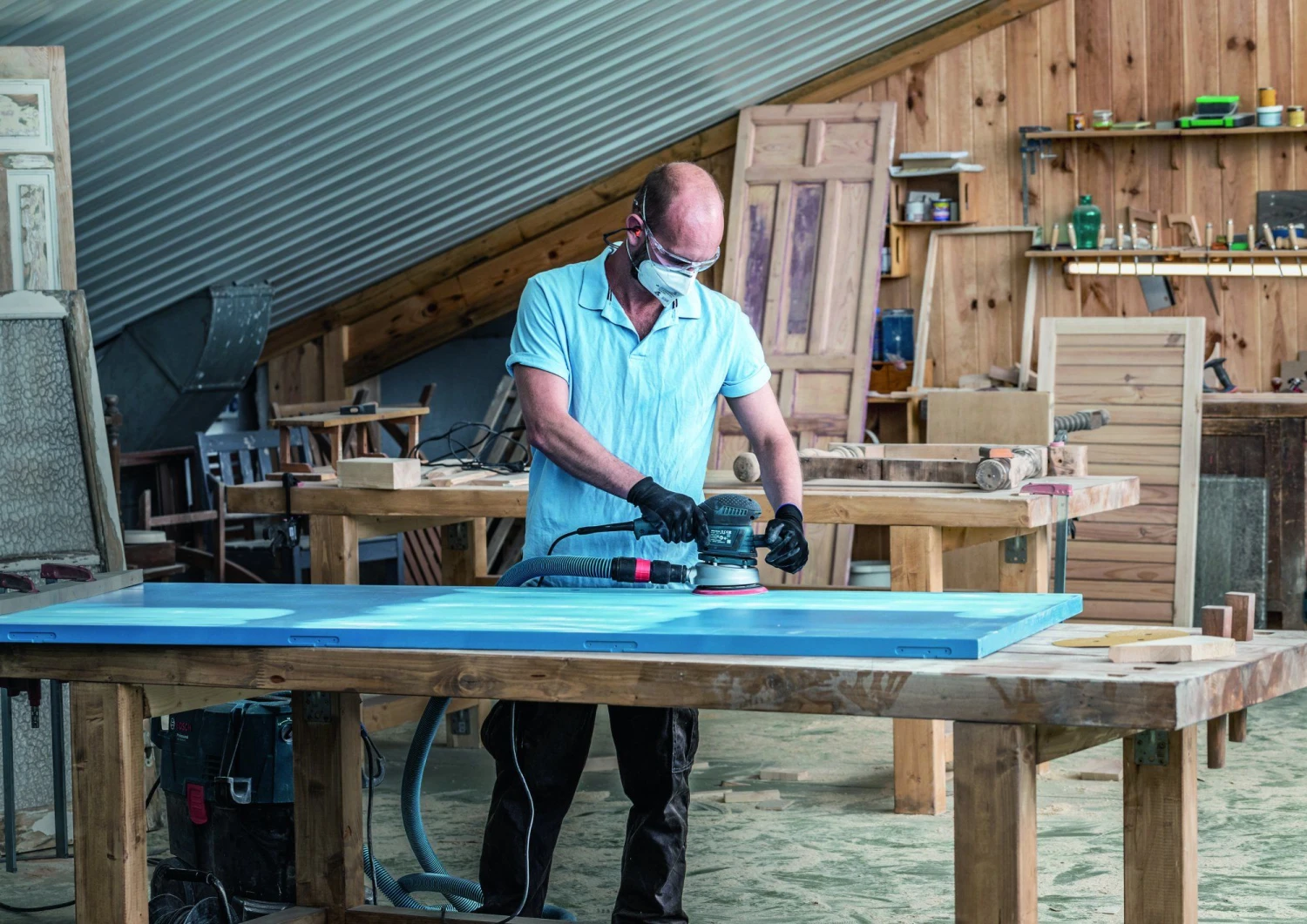 Bosch 2608900804 EXPERT Schuurvel C470 Best For Wood And Paint - 125mm - K60 - 8 Gaten (5st) - Afbeelding 5