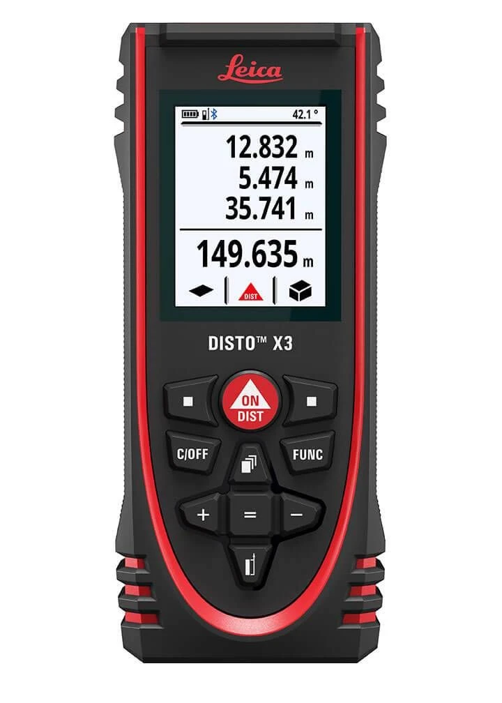 Leica Disto X3 Afstandsmeter In Tas - Bluetooth - 150m - 850833 - Afbeelding 2